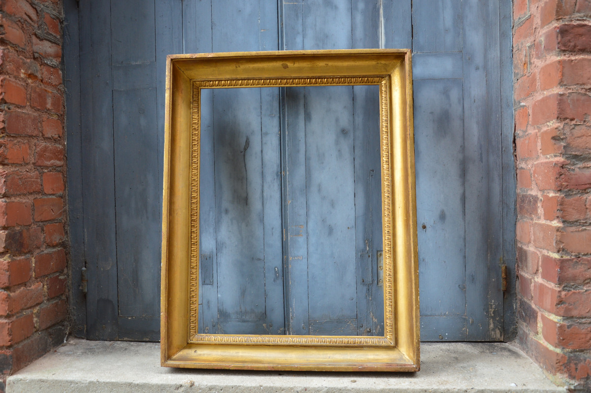 Late 18th Century Gilded Frame-photo-1
