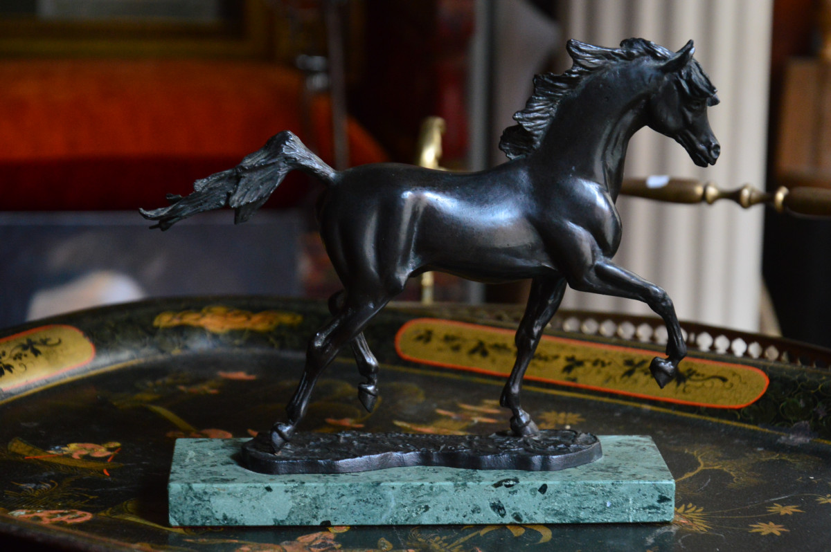 Cheval En Bronze-photo-5