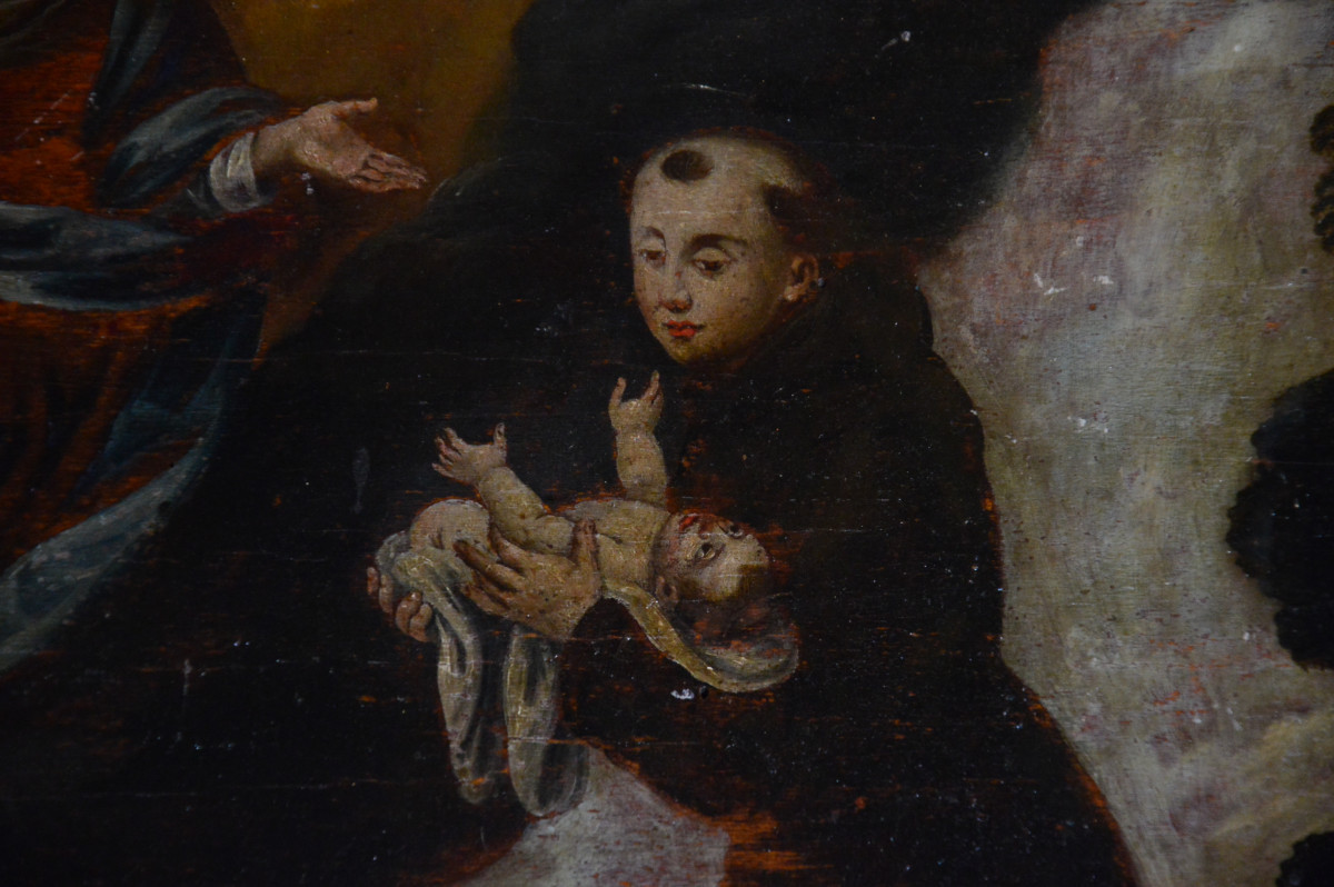 Peinture Religieuse 18 ème-photo-1