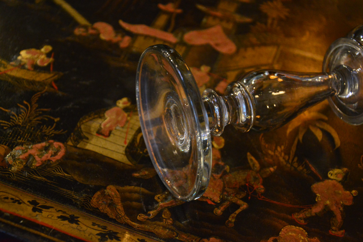 Lampe à huile en verre-photo-3