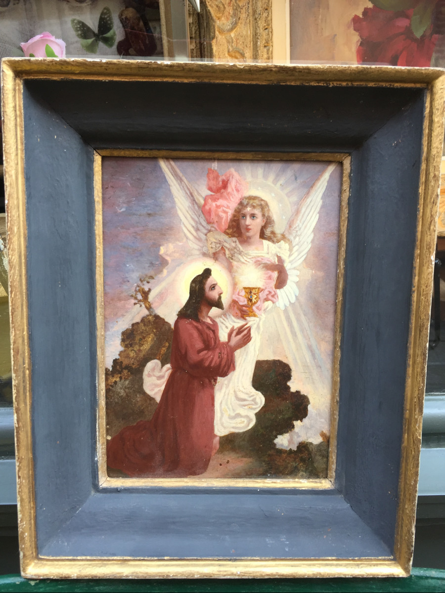 Peinture Jésus 