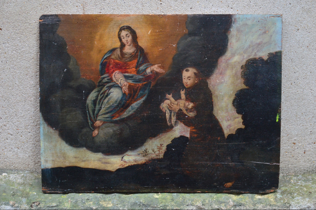 18th Century Religious Painting-photo-2