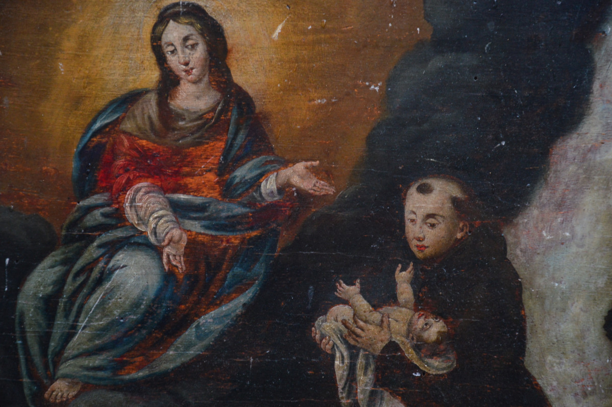 18th Century Religious Painting-photo-3