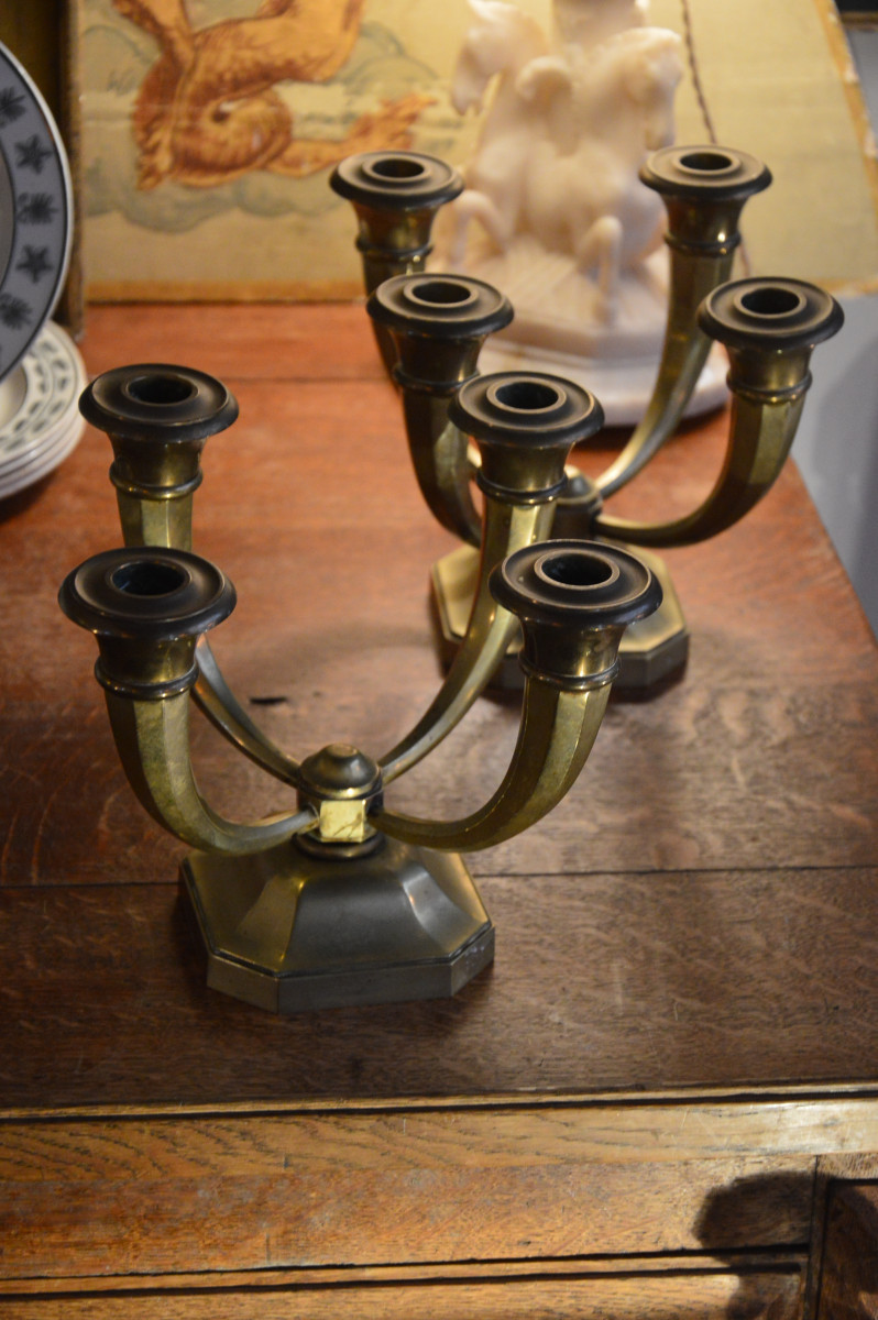 Pair Of Candelabras 1930-photo-3