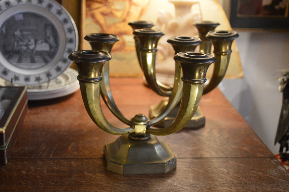 Pair Of Candelabras 1930-photo-6