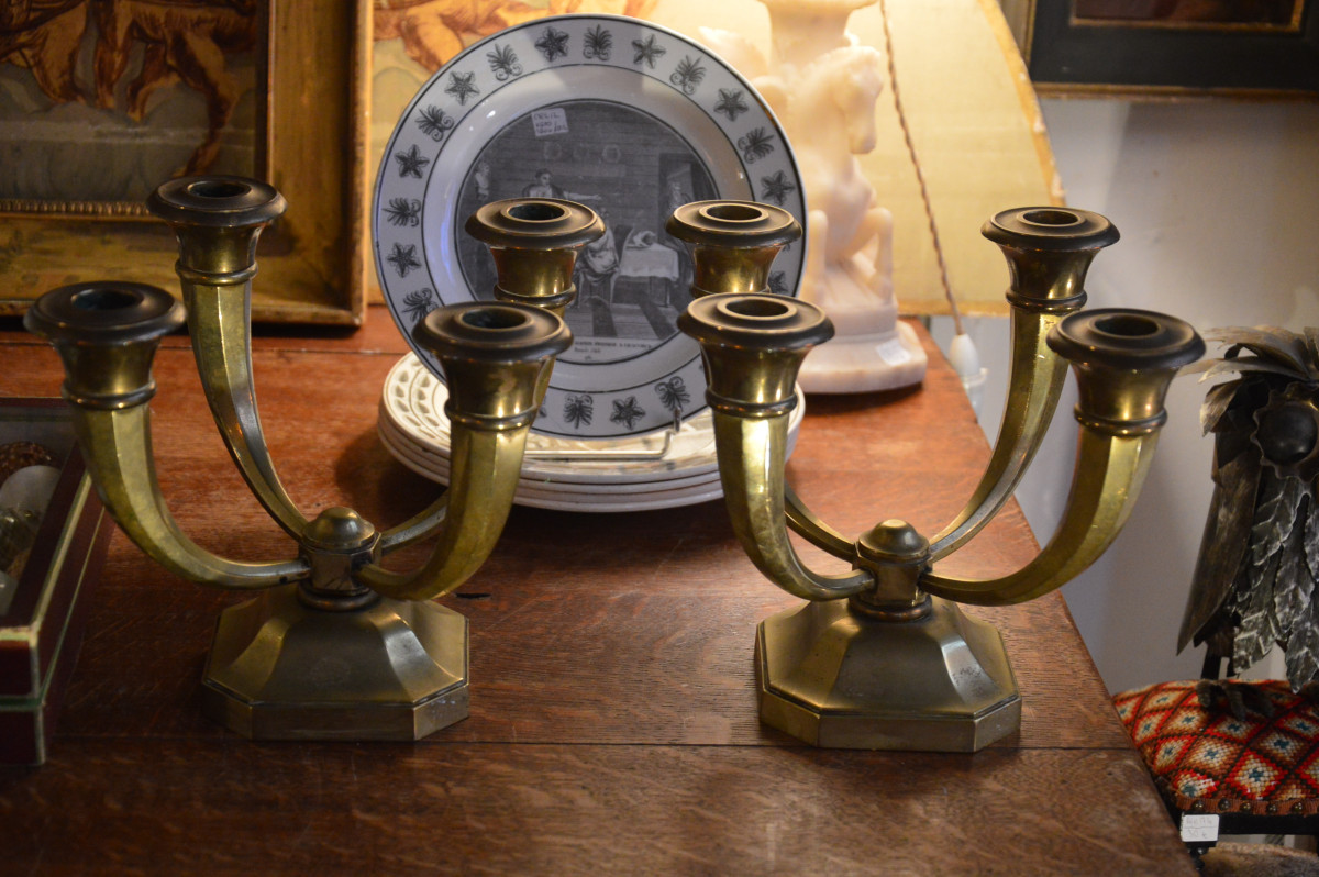 Pair Of Candelabras 1930