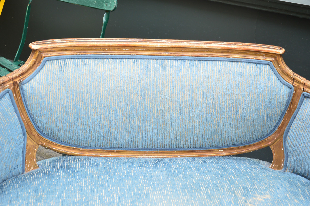 Louis XVI Small Sofa-photo-3