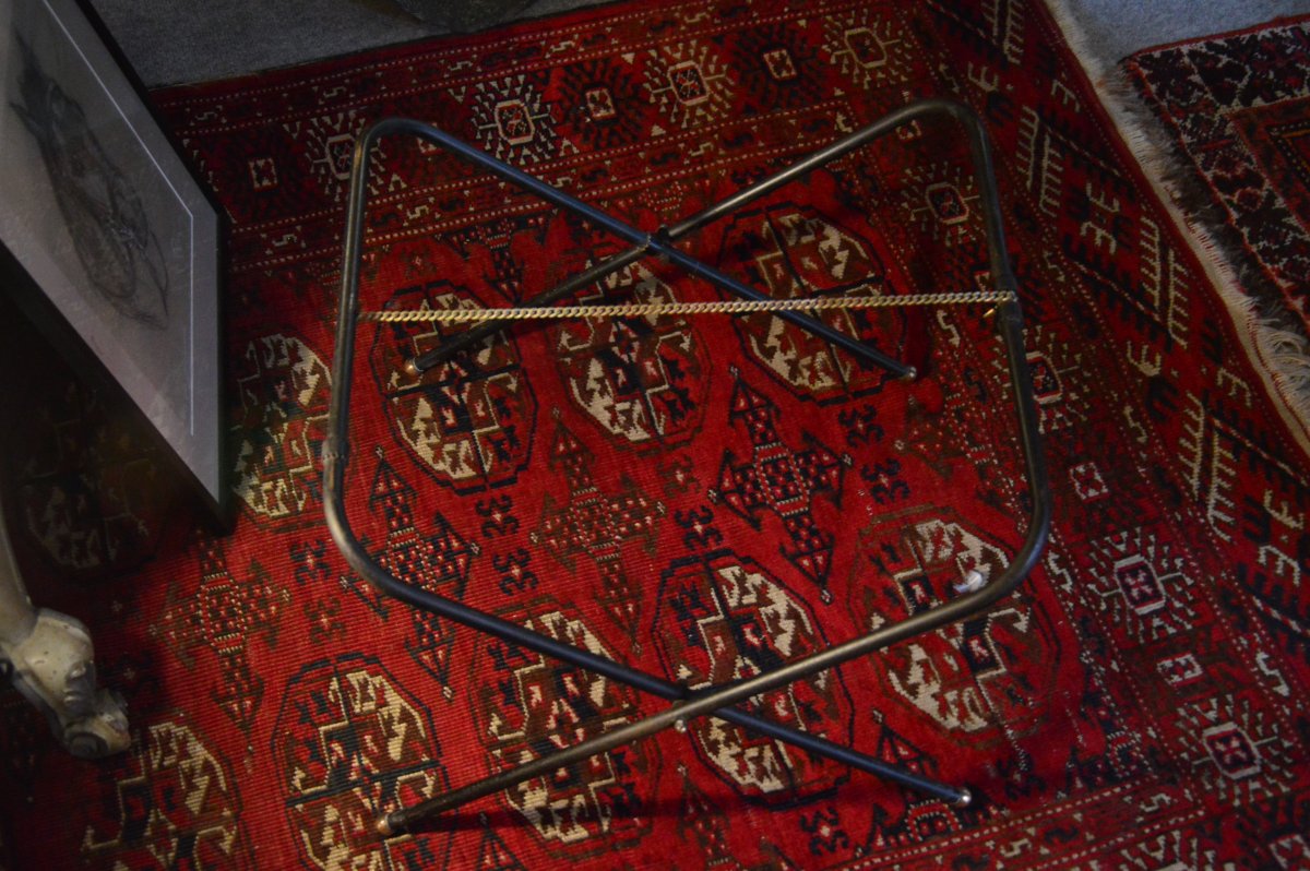 Large 19th-century Sheet Metal Tray-photo-1