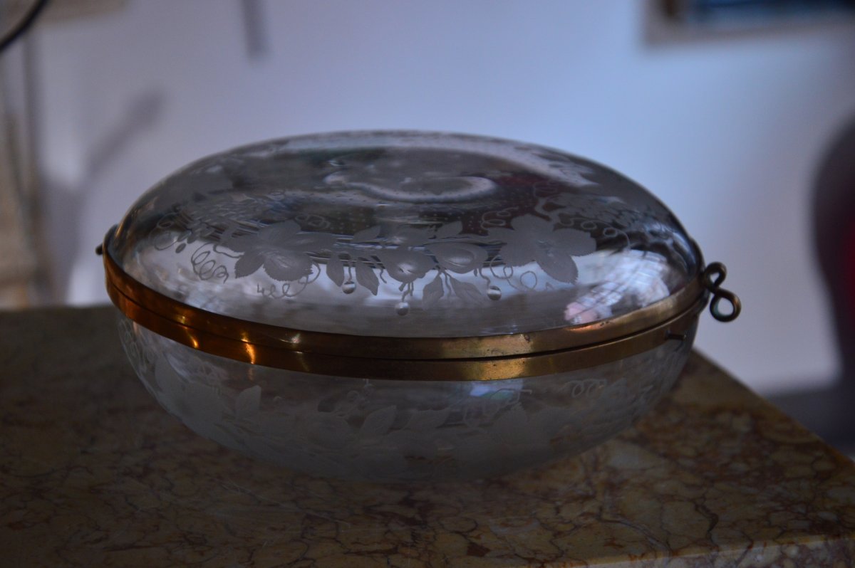 Alphonse Giroux Crystal Candy Dish-photo-3