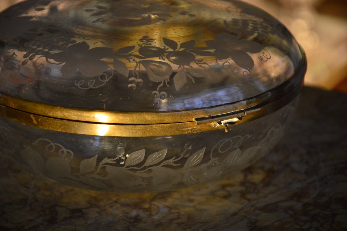 Alphonse Giroux Crystal Candy Dish-photo-1