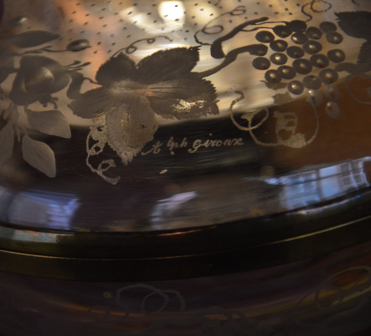 Alphonse Giroux Crystal Candy Dish-photo-7