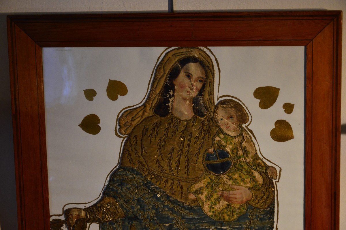 Bannière Vierge à L 'enfant-photo-2