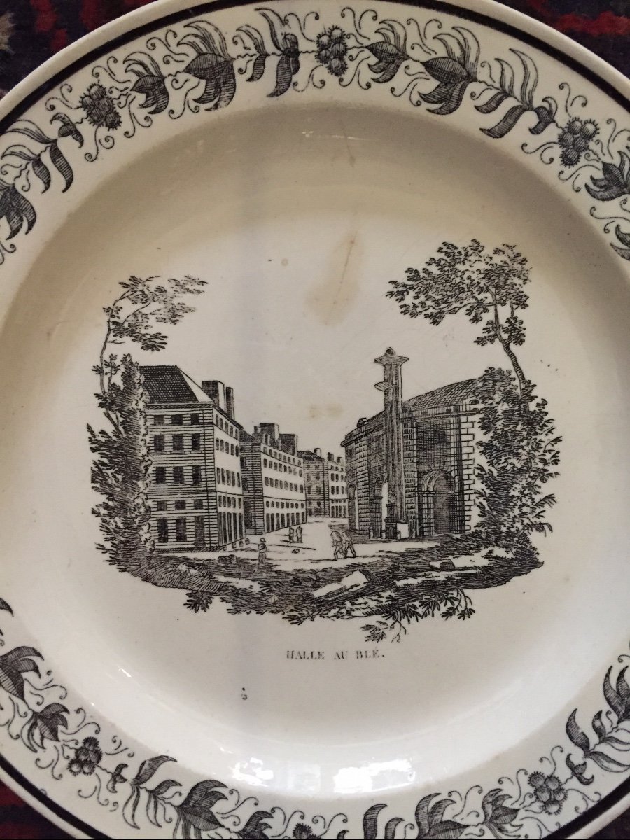 4 Assiettes Aux Monuments De Paris -photo-4