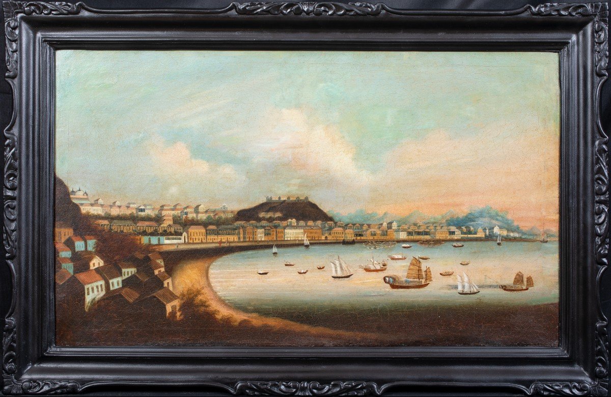 Macao, Du Sud, Commerce d'Exportation Chinois, Vers 1850  Dynastie Qing 