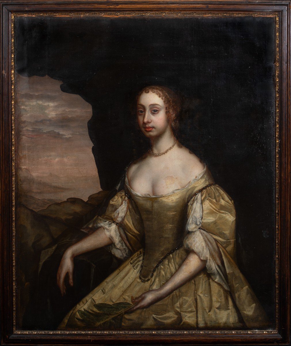 Portrait Of Katherine Stanhope, Countess Of Chesterfield (1609-1667) Sir Peter Lely