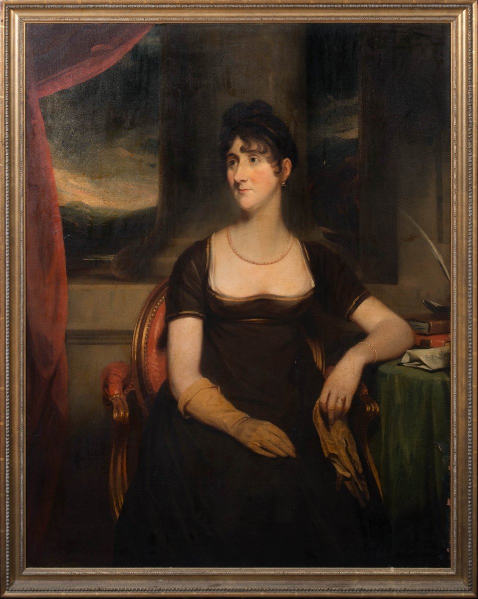Portrait d'Une Dame Identifiée Comme Frances Thomasine, Comtesse Talbot,-photo-2