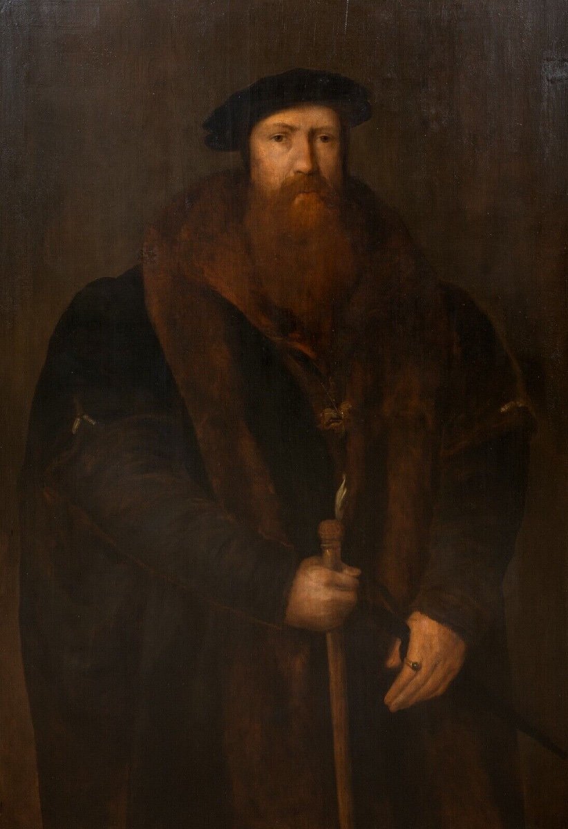 Portrait Of William Paget (1505-1563), 1st Baron Paget De Beaudesert, Court Of King Henry VIII-photo-2