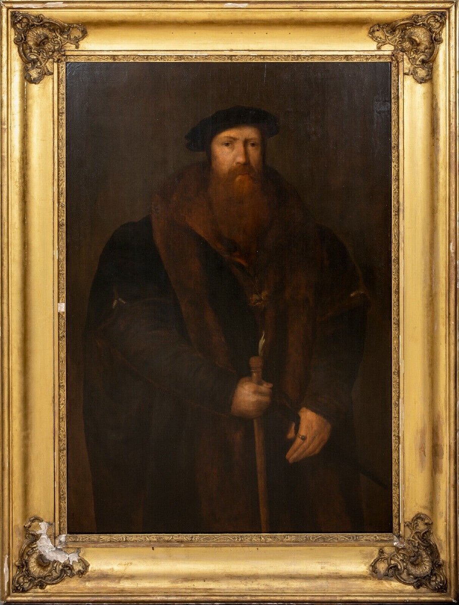 Portrait Of William Paget (1505-1563), 1st Baron Paget De Beaudesert, Court Of King Henry VIII