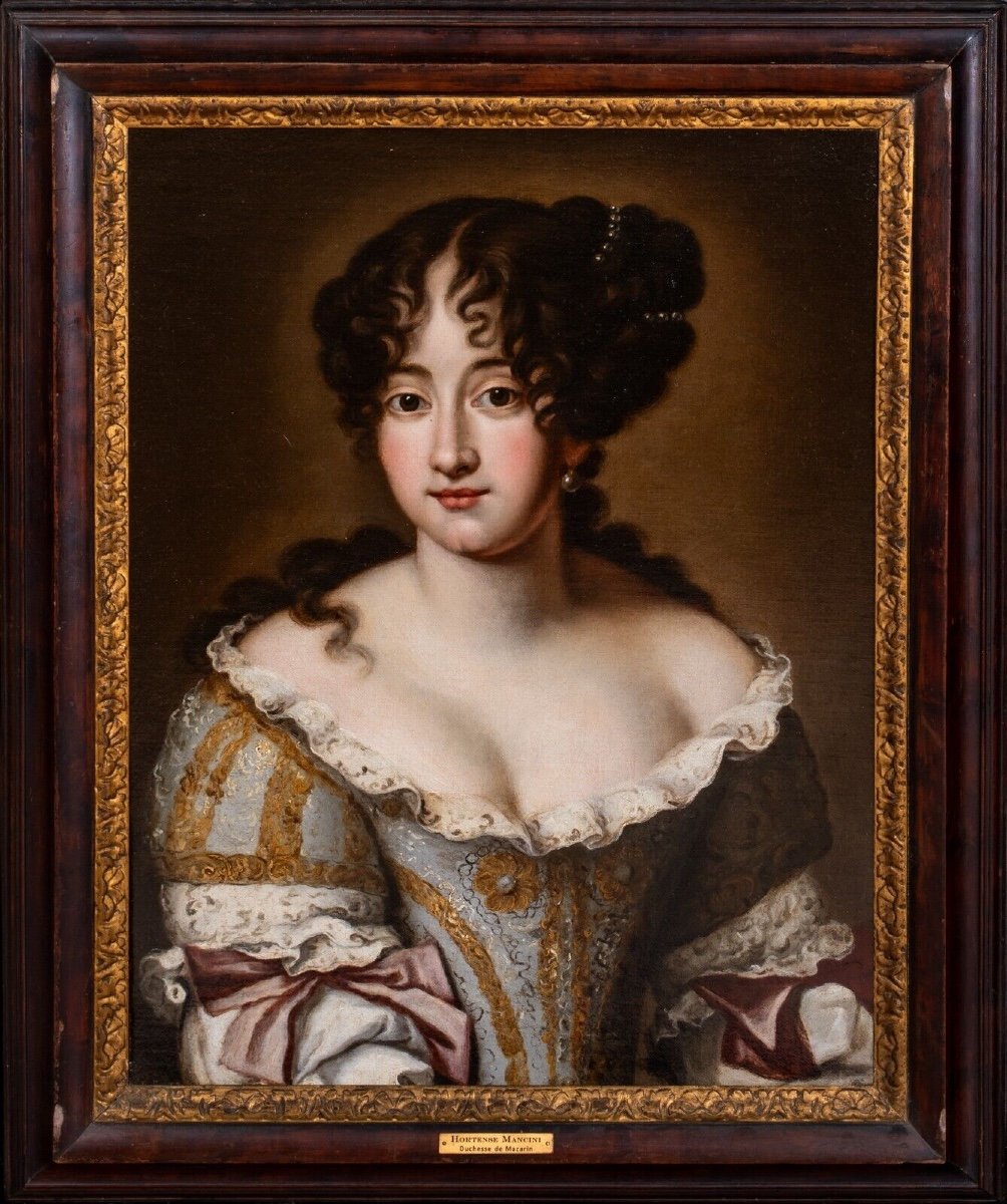 Portrait Of Hortense Mancini, Duchess Of Mazarin (1746-1699)-photo-3