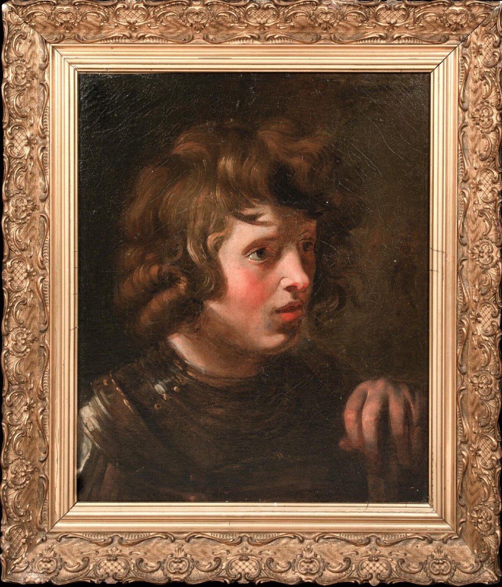étude De David, XVIIe Siècle  Ecole De Peter Paul Rubens (1577-1640)  