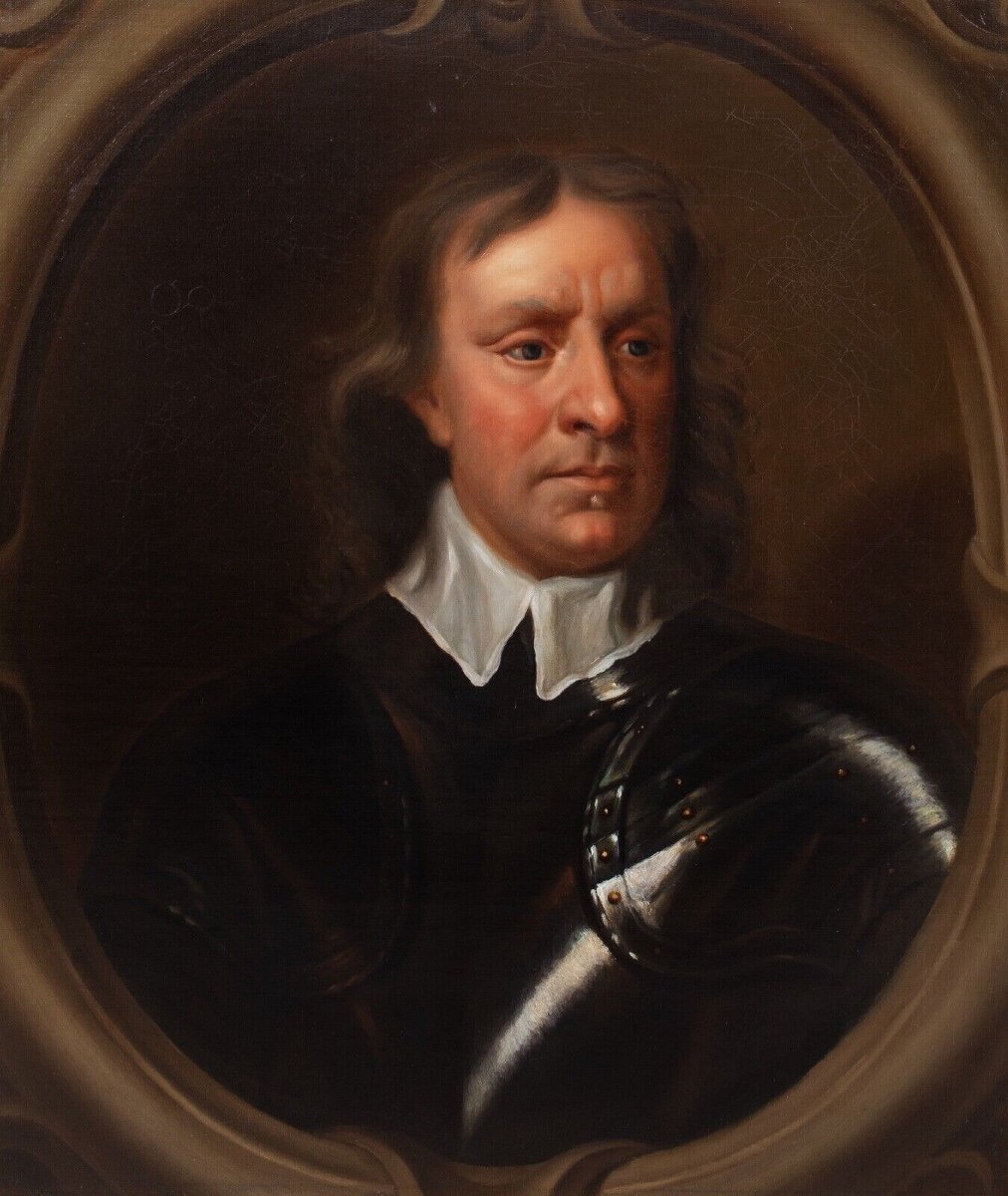 Portrait Of Sir Oliver Cromwell (1599-1658) Sir Peter Lely Circle (1599-1658) Sir Peter Lely-photo-2
