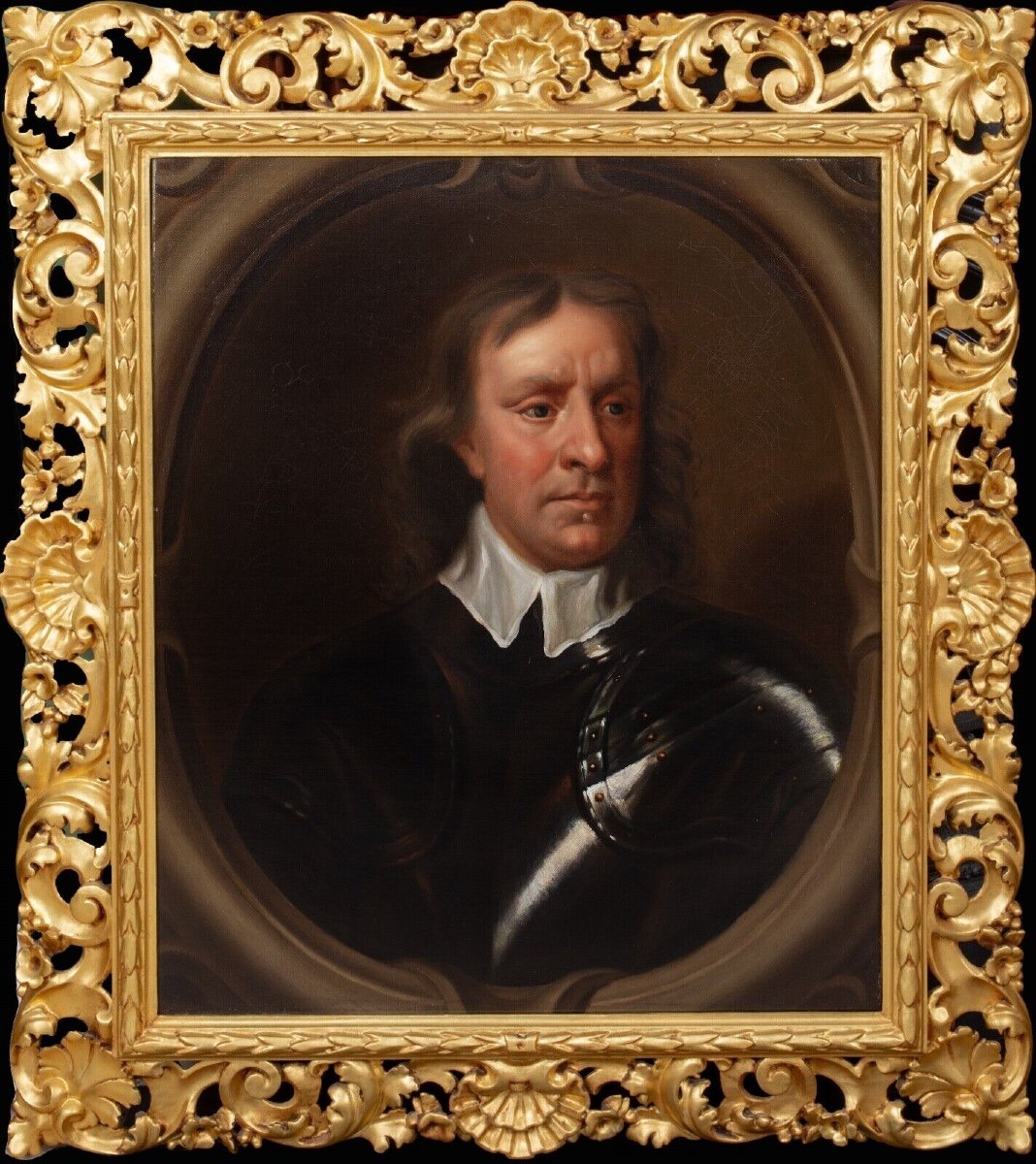 Portrait Of Sir Oliver Cromwell (1599-1658) Sir Peter Lely Circle (1599-1658) Sir Peter Lely