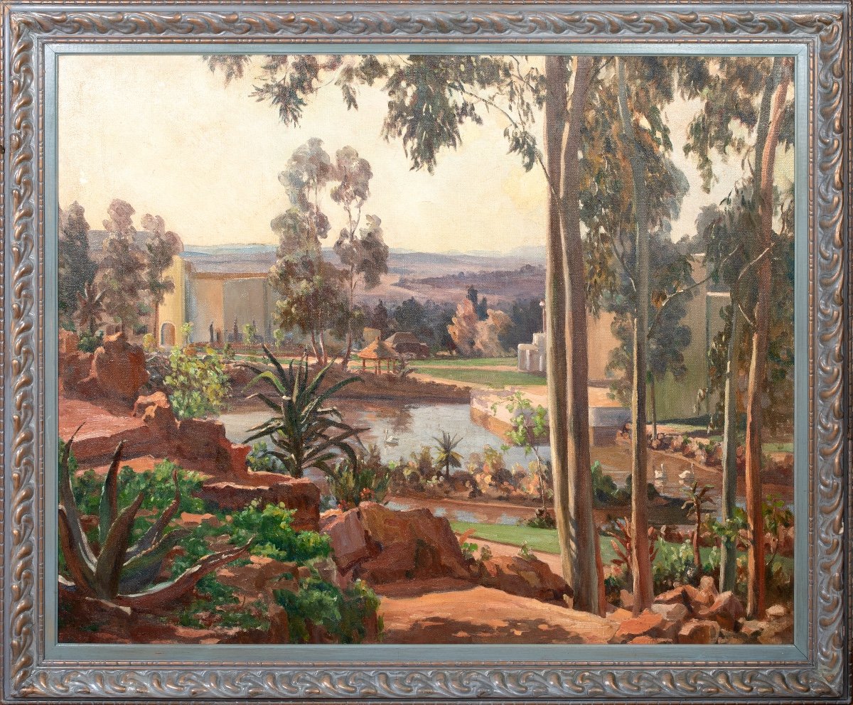 Milner Park Gardens, Johannesburg, South Africa, Empire Exhibition 1936 Monica Macivor