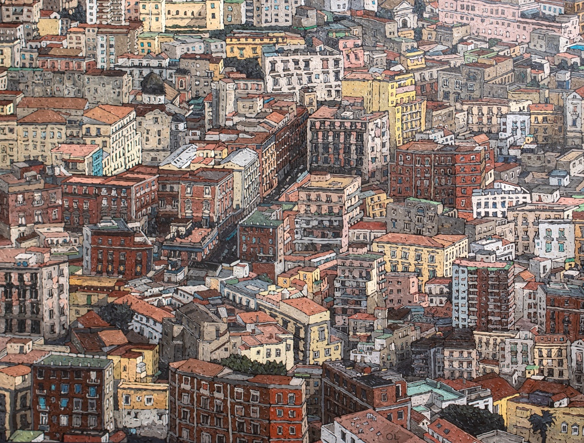Naples, XXe Siècle  Par Olivier Lavorel (france, 1955)  -photo-2