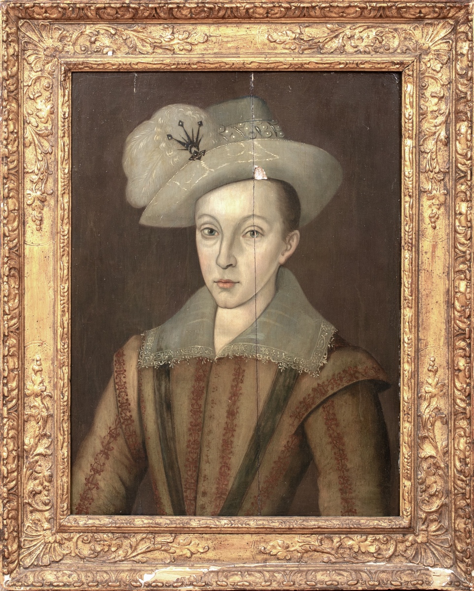 Portrait de cour d'Henri-Frédéric en prince de Galles (1594-1612)  Marcus Gheeraerts(1561-1636