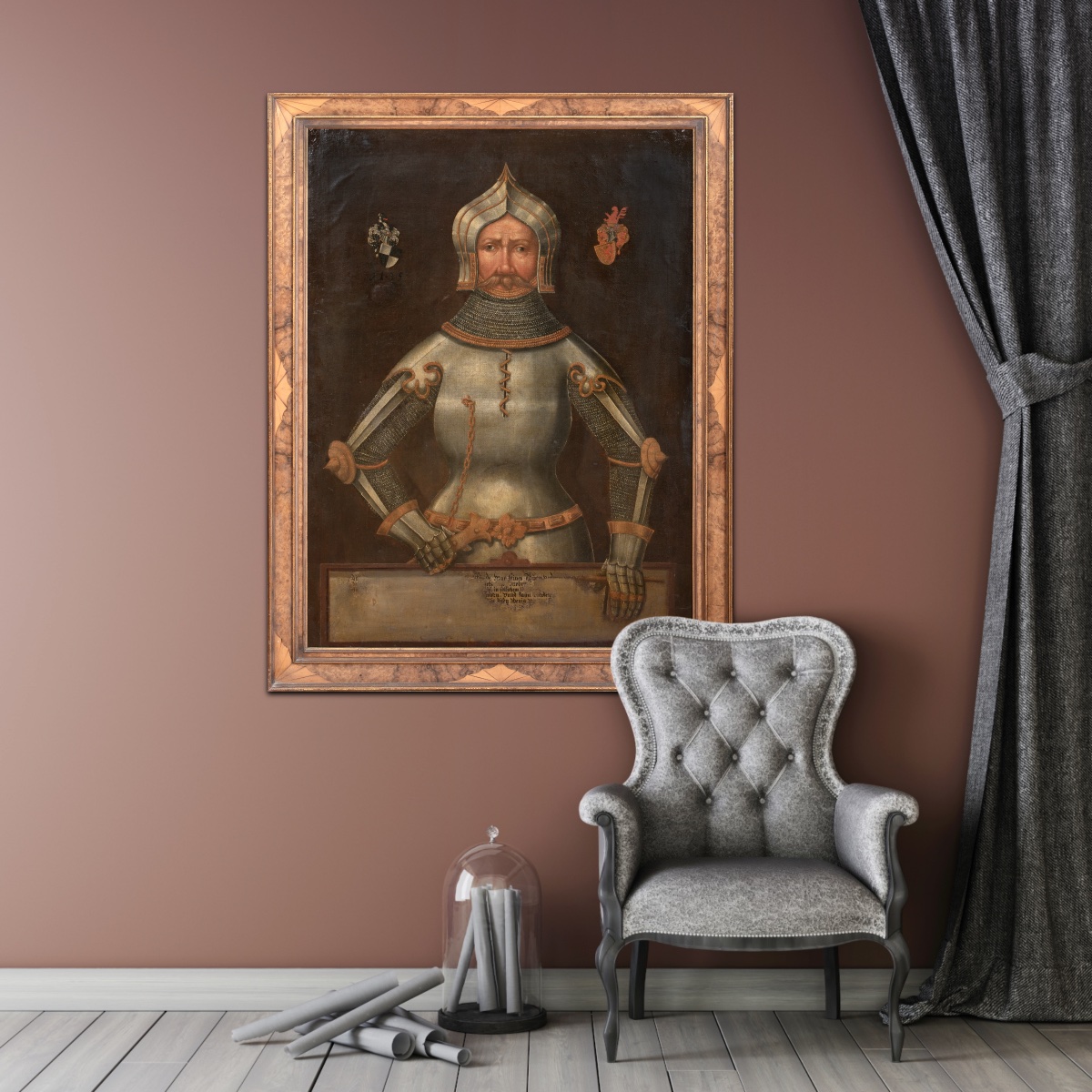 Portrait Of Eitel Frederick Ii, Count Of Hohenzollern (1452-1512), 16th Century  -photo-2