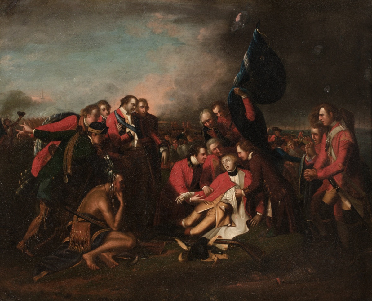 La Mort du Général Wolfe, Bataille de Québec 1759, XVIIIe siècle  Espace de Benjamin West -photo-2