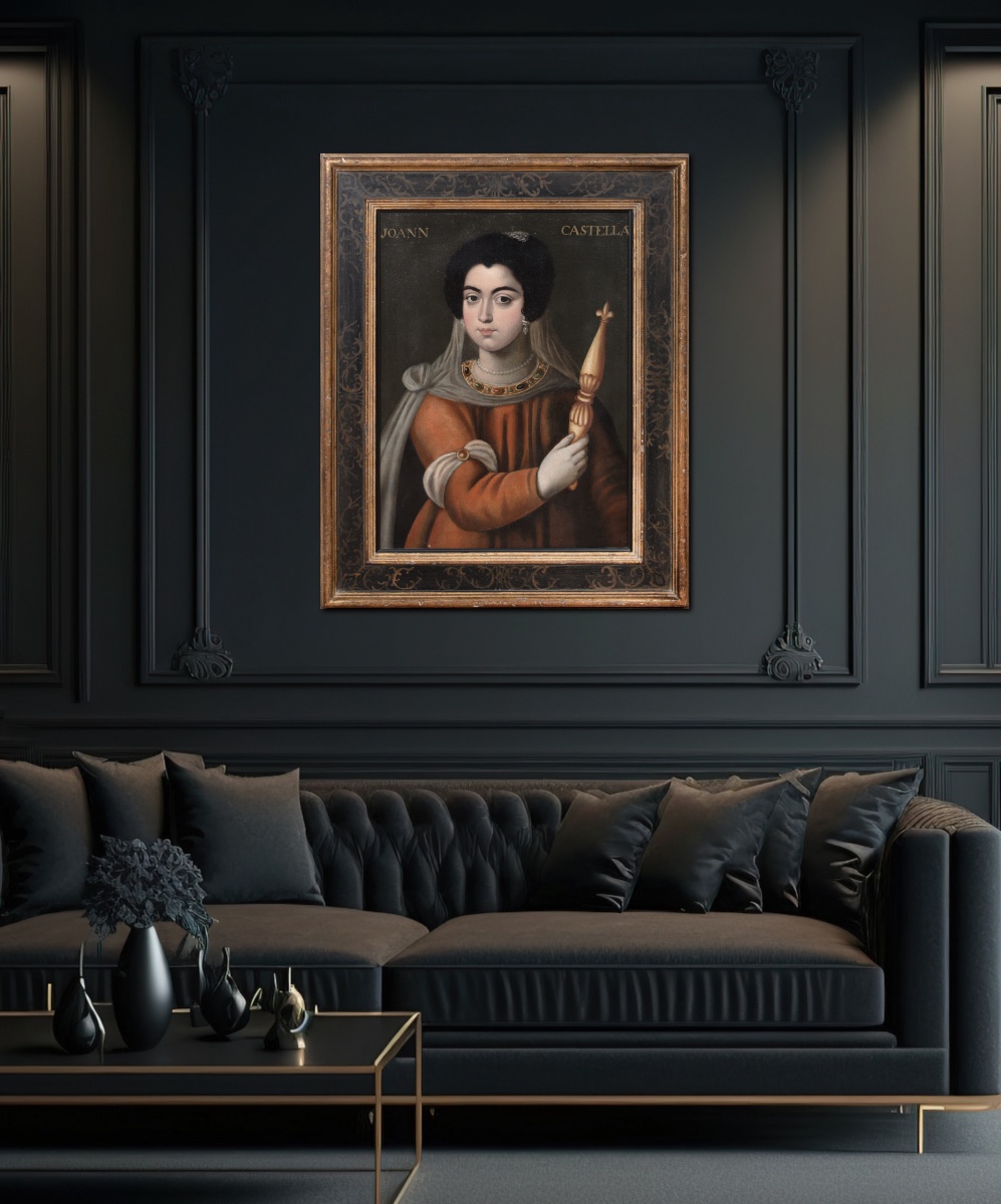 Joanna Of Castile And Aragon (1479-1555), Known As Joanna The Mad, 17th Century, Italian School-photo-4