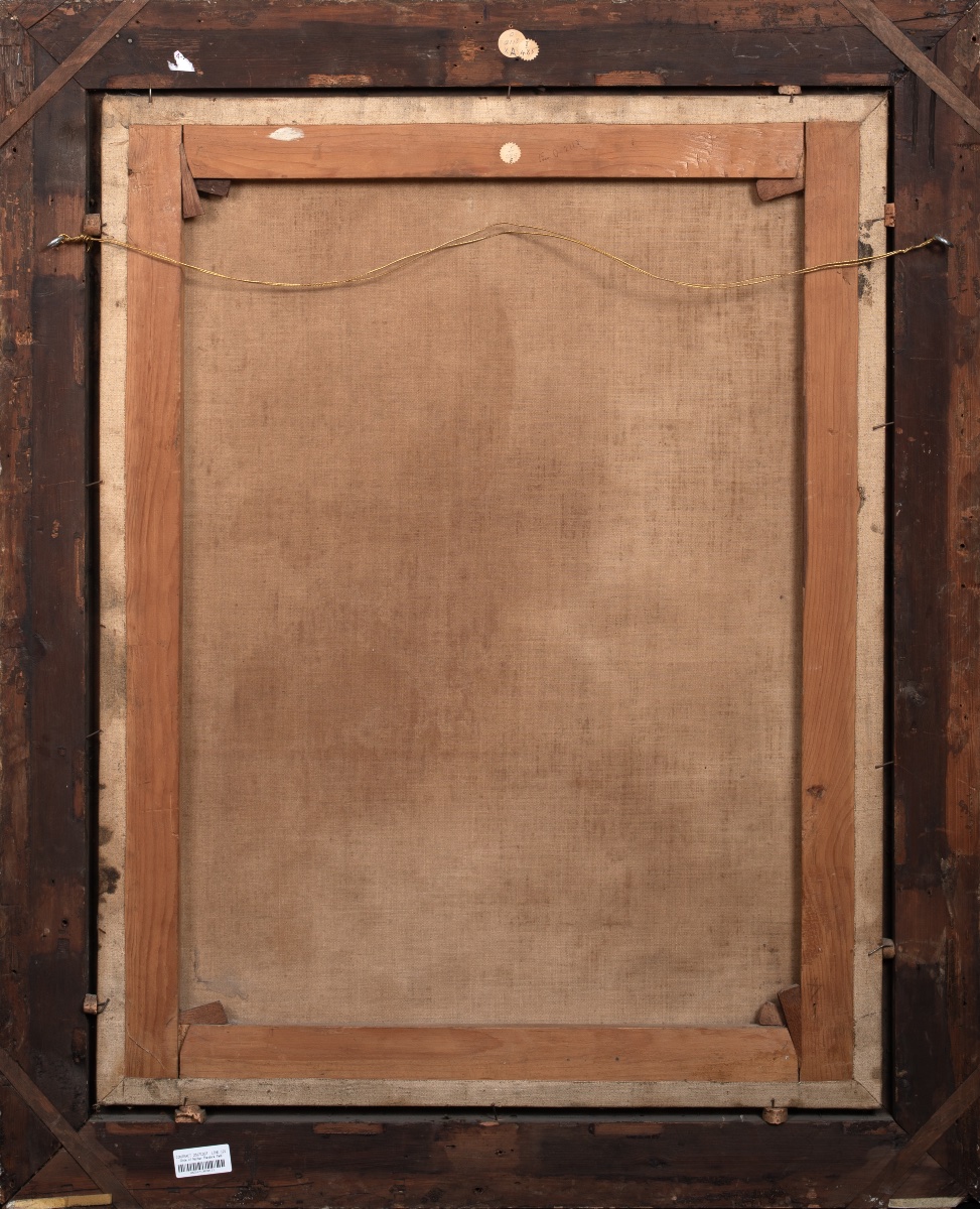 Portrait attribué à Frances Maria Fountayne (1730-1750), XVIIIe siècle-photo-3