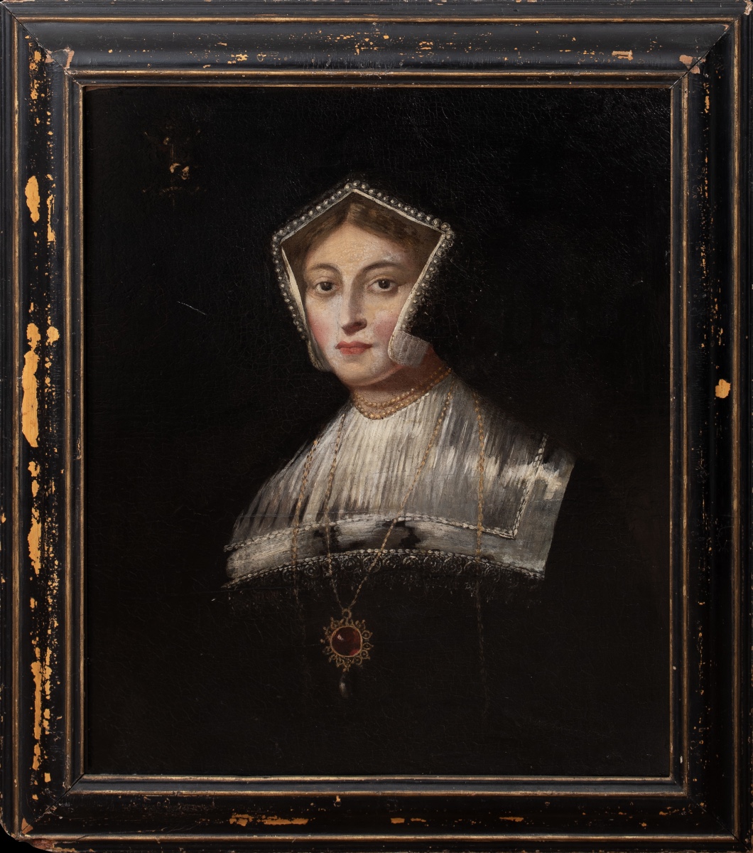 Portrait Of Jane Seymour (1508-1537), Second Wife Of King Henry VIII, 17th Century 