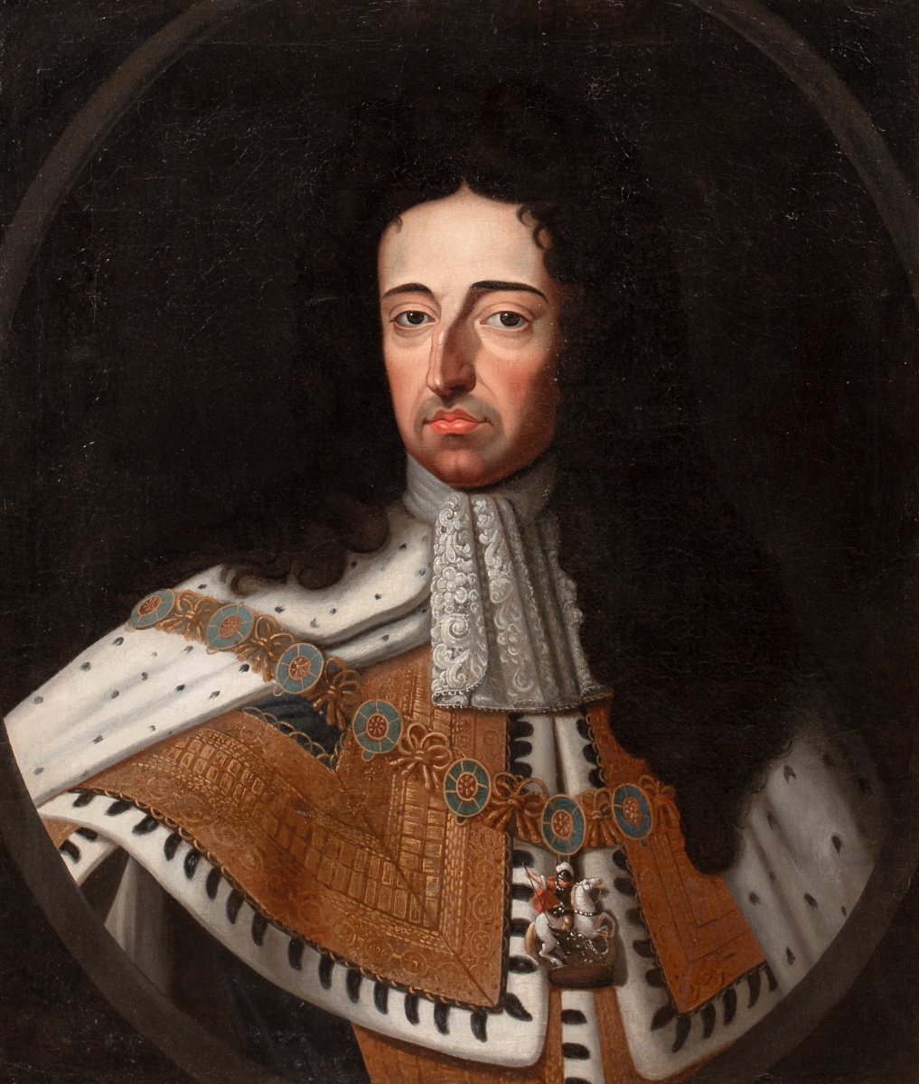 Portrait Of King William III (1650-1702), Known As William Of Orange, 17th Century  -photo-2