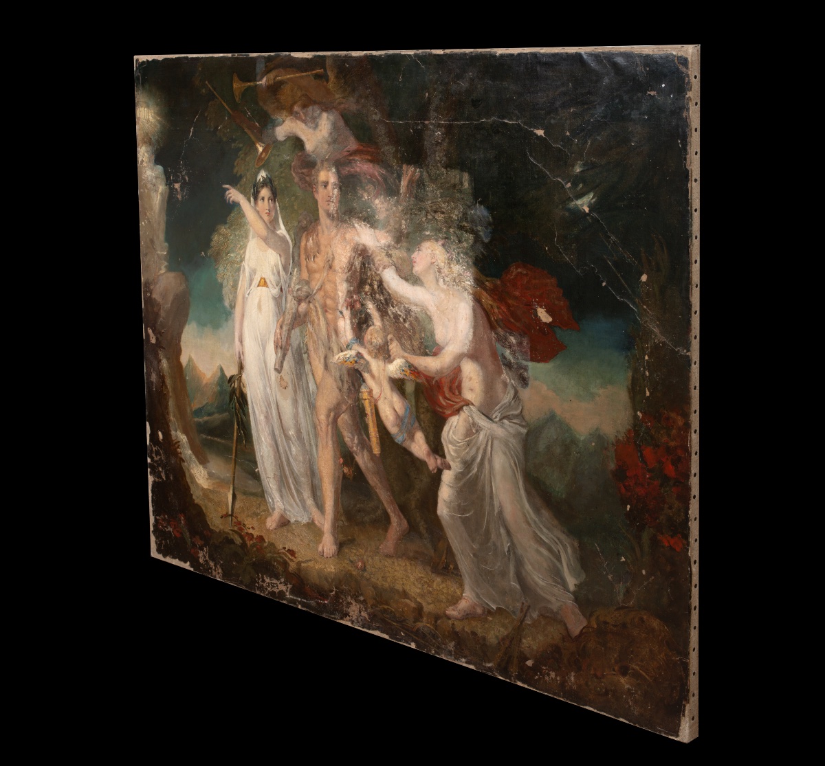 The Temptation Of Hercules, 18th Century By Thomas Stothard (1755-1834) -photo-4