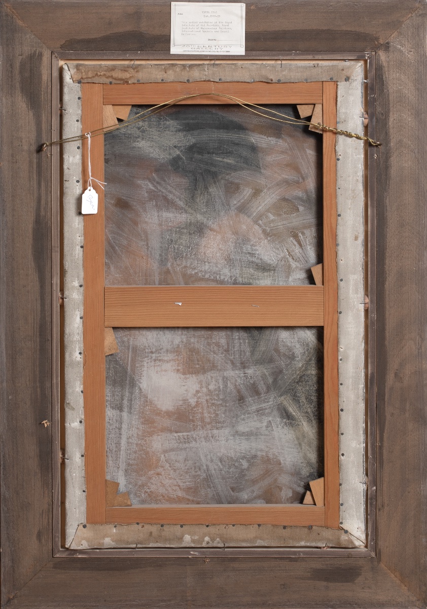 Nude Brushing Her Hair, 1942 By Cyril Cole (british) -photo-4