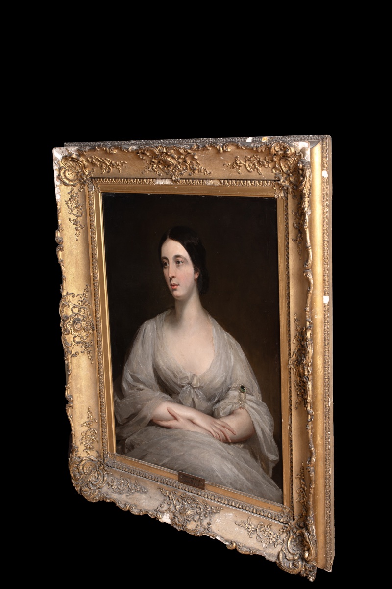 Portrait Of Mary Jane Inglis (born In 1804), Who Became Mary Mackenzie Of Inverness-photo-3