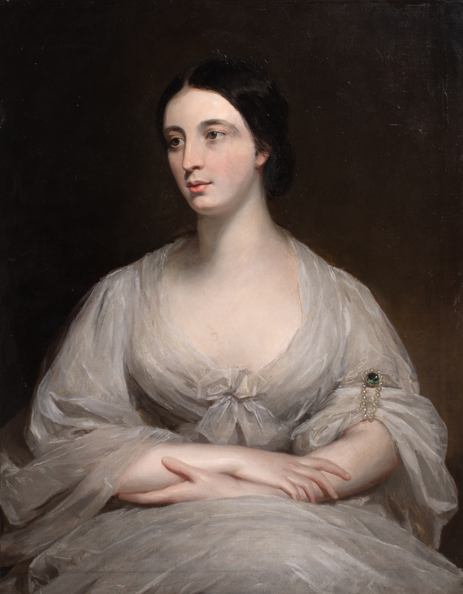 Portrait Of Mary Jane Inglis (born In 1804), Who Became Mary Mackenzie Of Inverness-photo-4