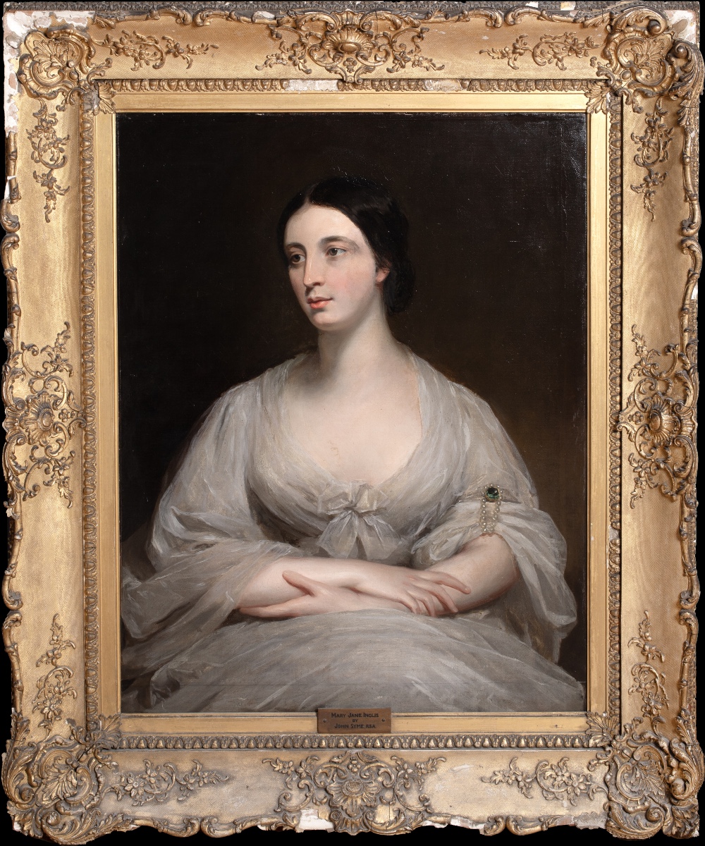 Portrait Of Mary Jane Inglis (born In 1804), Who Became Mary Mackenzie Of Inverness