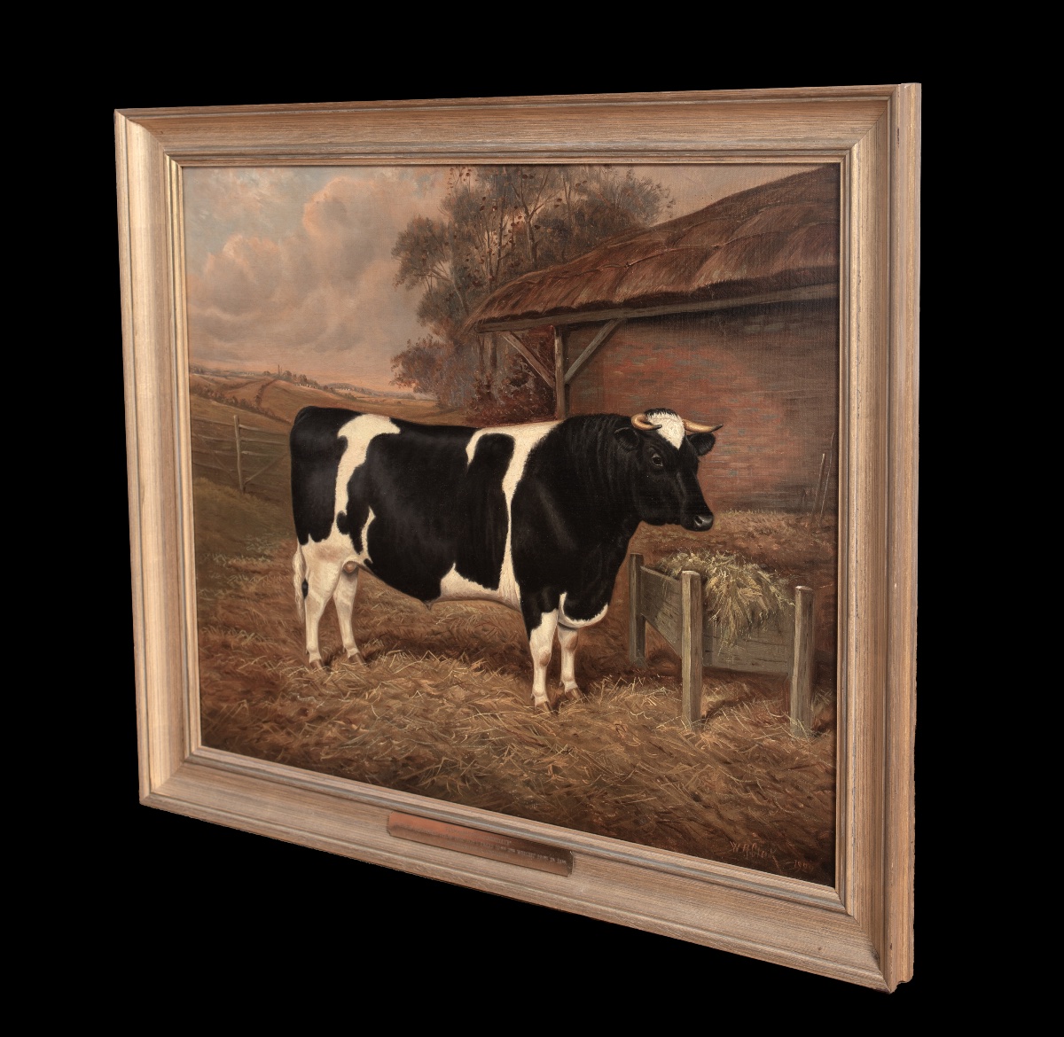 Portrait Of The "felhampton Candidate", A Prize-winning Friesian Bull At The 1922 Smithfield Competition -photo-3