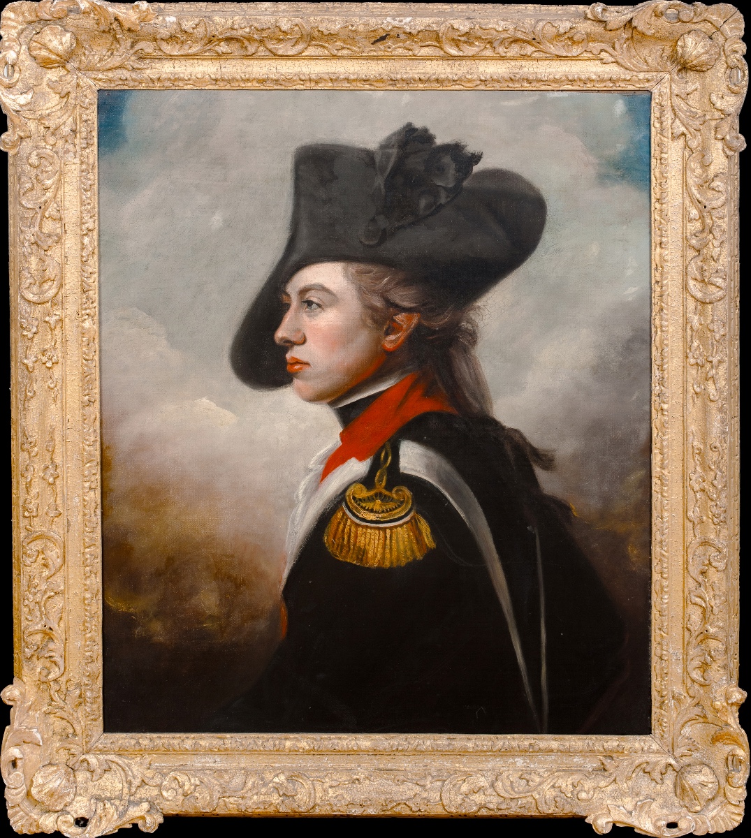 Portrait du capitaine Robert Pickering, régiment du Lancashire Bataille de Waterloo XIXe siècle