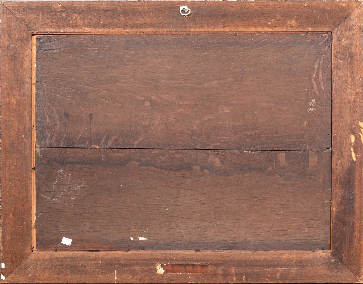 La Crucifixion, la Vierge Marie, saint Jean l'Évangéliste et saint Nicolas, XVIIe siècle -photo-3