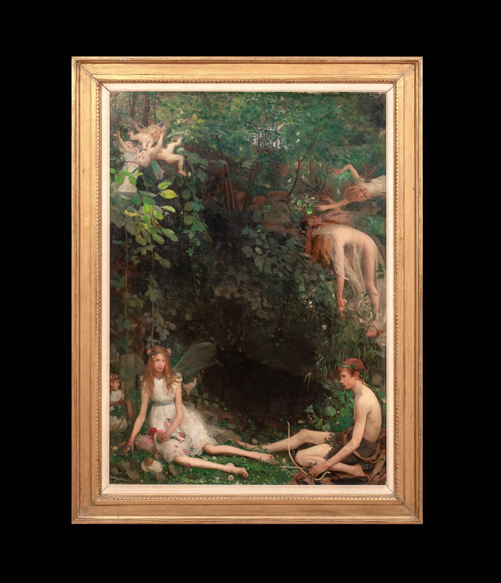 La Grotte Enchantée, vers 1915  Par Mark Lancelot Symons (1887-1935)  -photo-1