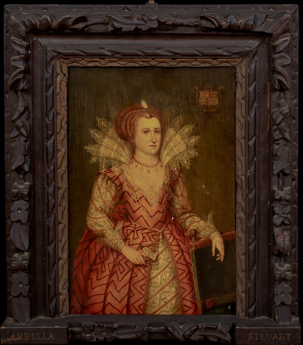 Portrait Of Lady Arabella Stuart (1575-1615), Circa 1600 English School - Oil On Panel