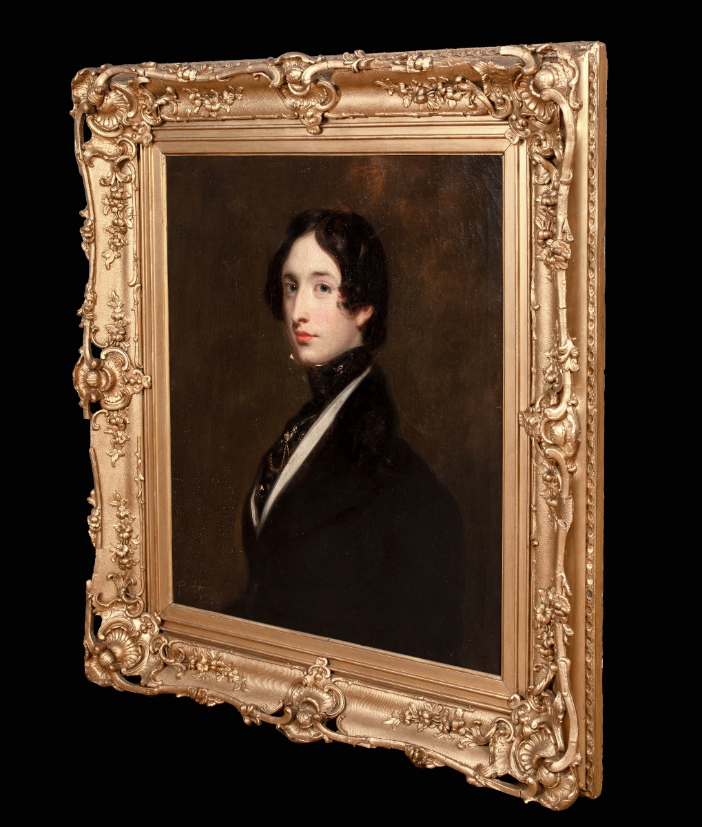 Portrait de Richard Synnot, daté de 1840  Attribué à Francis Grant (1803-1878)  -photo-4