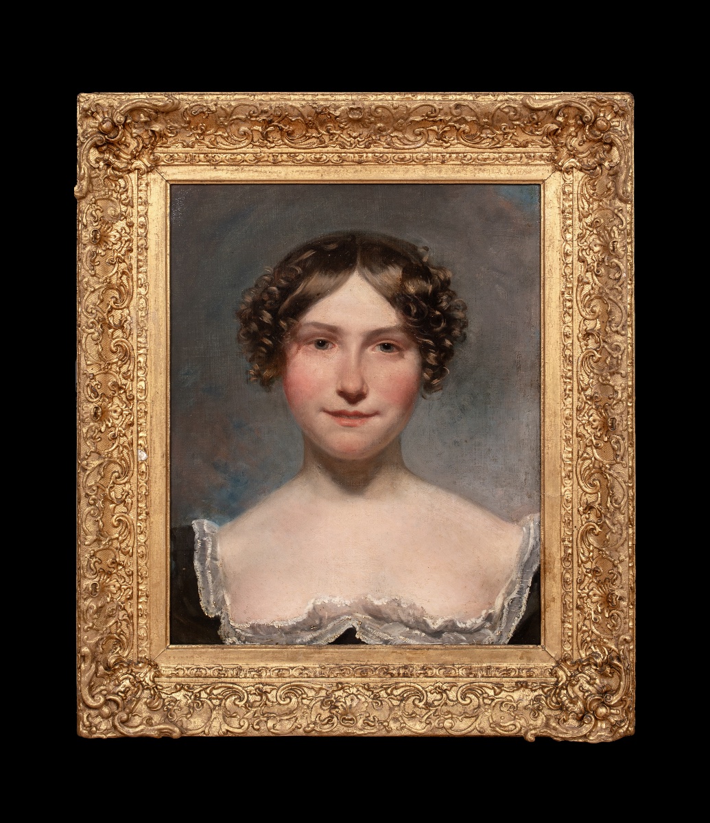 Portrait Of A Lady, Presumed To Be Marguerite Gardiner, Countess Of Blessington (1789-1849)-photo-1