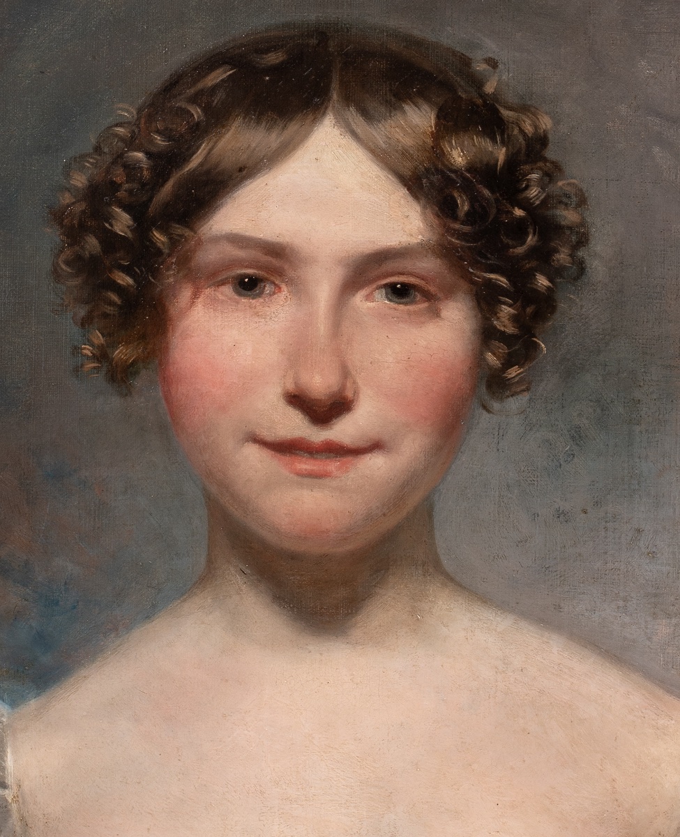 Portrait Of A Lady, Presumed To Be Marguerite Gardiner, Countess Of Blessington (1789-1849)-photo-2