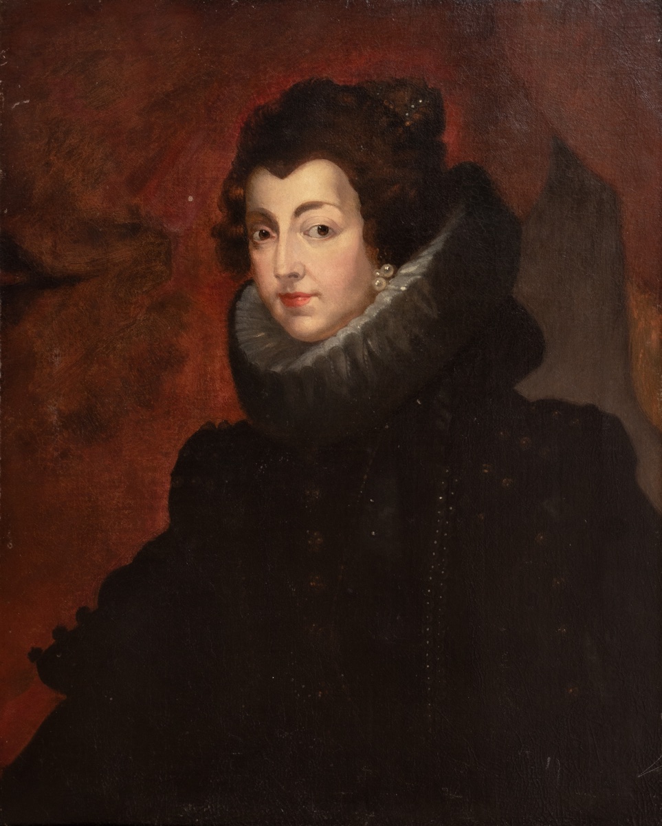 Portrait d'Isabelle de Bourbon, reine d'Espagne (1602-1644), XVIIIe siècle  -photo-4