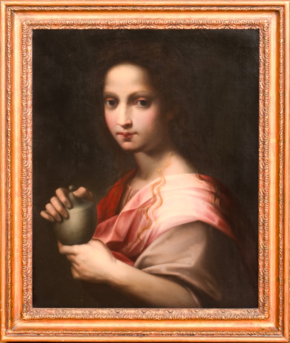 Marie-Madeleine, XVIIe siècle  École italienne 